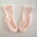 1950's Soft Pink Sweater, Bonnet and Socks Set
