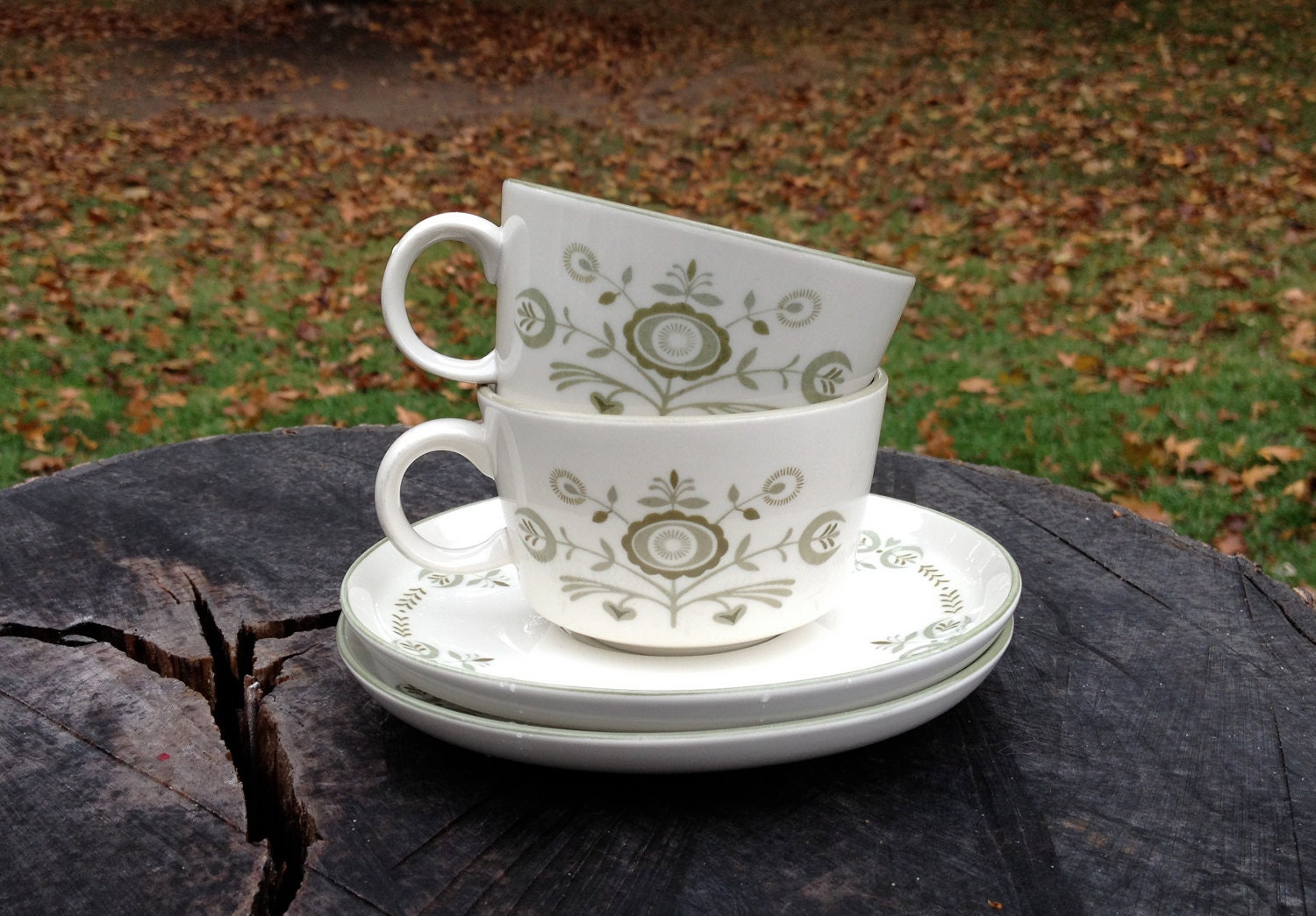 Franciscan Heritage Cup & Saucer Set (set of 2)