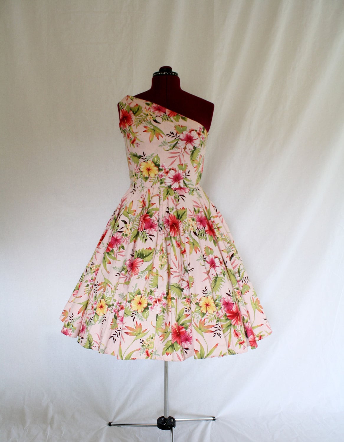 Banana Split Custom Made Swing Dress