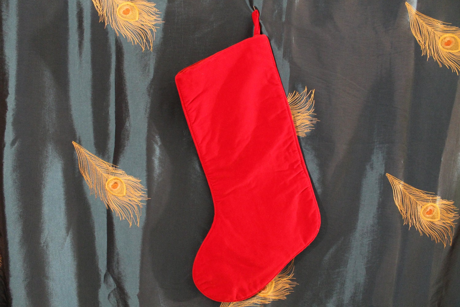 Christmas Stocking, Angel, Needlepoint