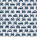 Cars white - Japanese Medium-Weight Cotton Fabric - Half Yard
