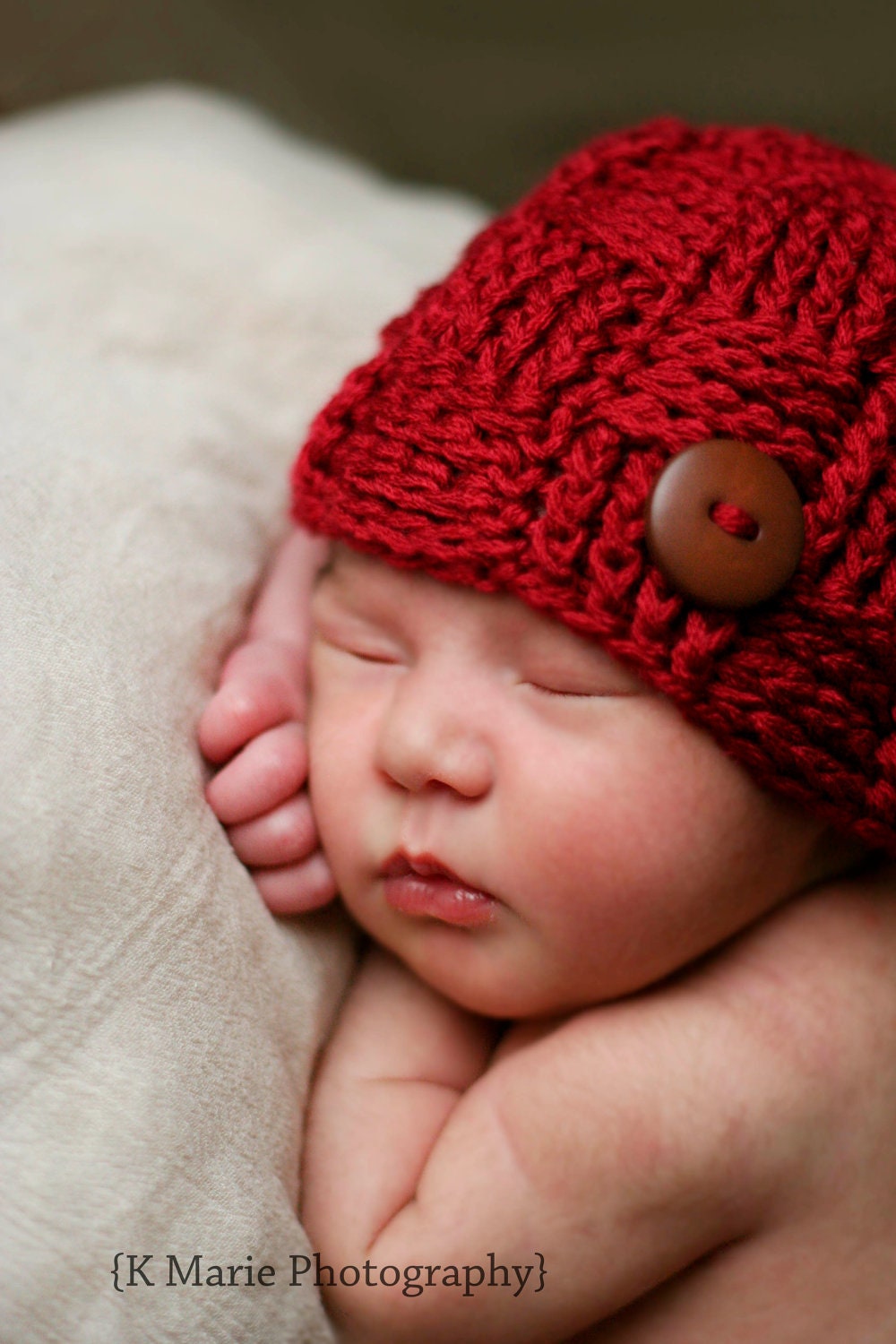 Weave Newborn Hat, Photography Prop