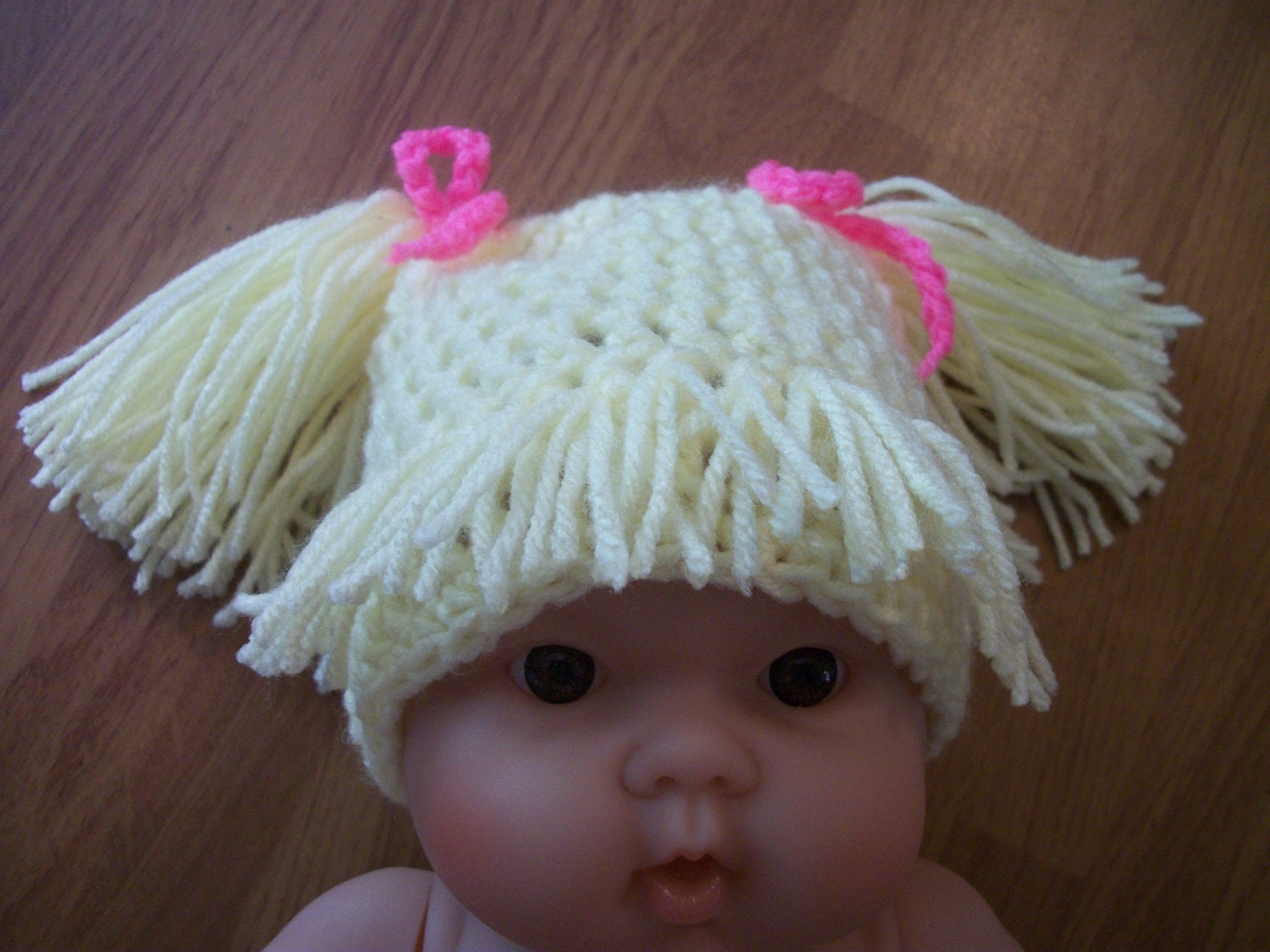 3-6 Months Cabbage Patch Hat - Photo Prop