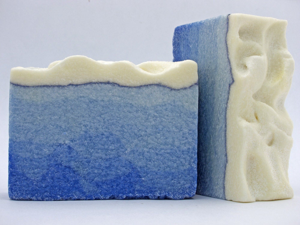 True Blue Spa Salt Bar Cold Process Soap