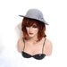 Gray Doeskin Felt Vintage Hat by George W. Bollman and Company