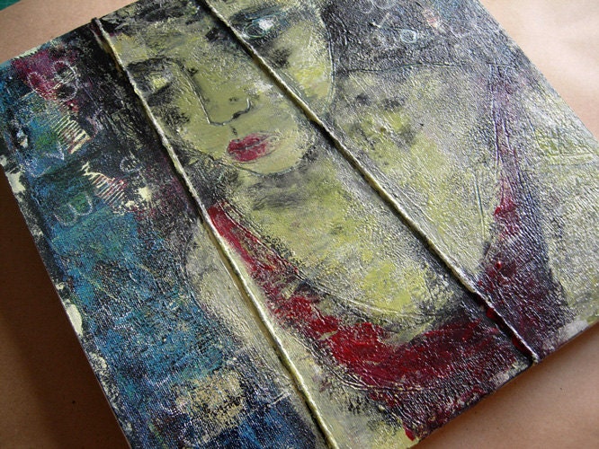 all we ever did was watch horror films, painting on canvas