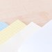 Pastel set of beige, blue and black handmade notebooks (journals)