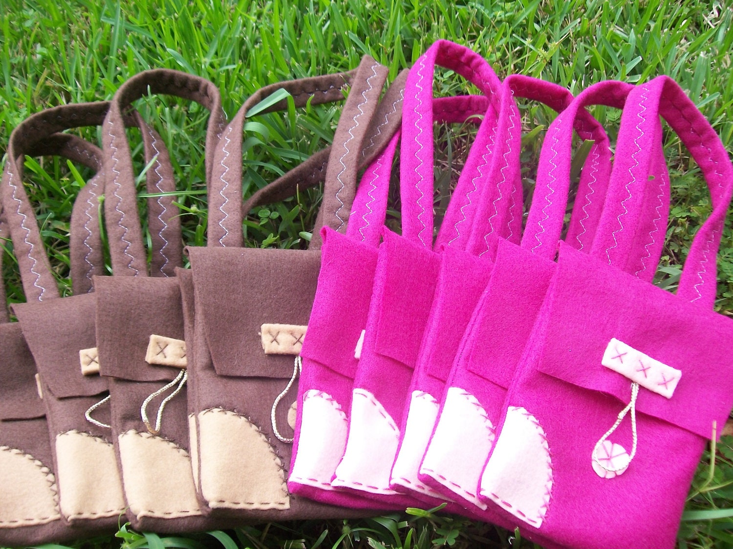 Rapunzel Party bags Set of 12 Fynn Satchel party bags