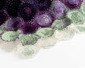 Crochet Pattern Blueberry Blanket  PDF Instant Download