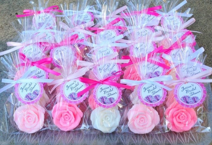 ROSE SOAP FAVORS (10 Favors) - Bridal Shower Favor, Wedding Favor, Valentine's Day, Mothers Day, Perfect Gift Il_570xn