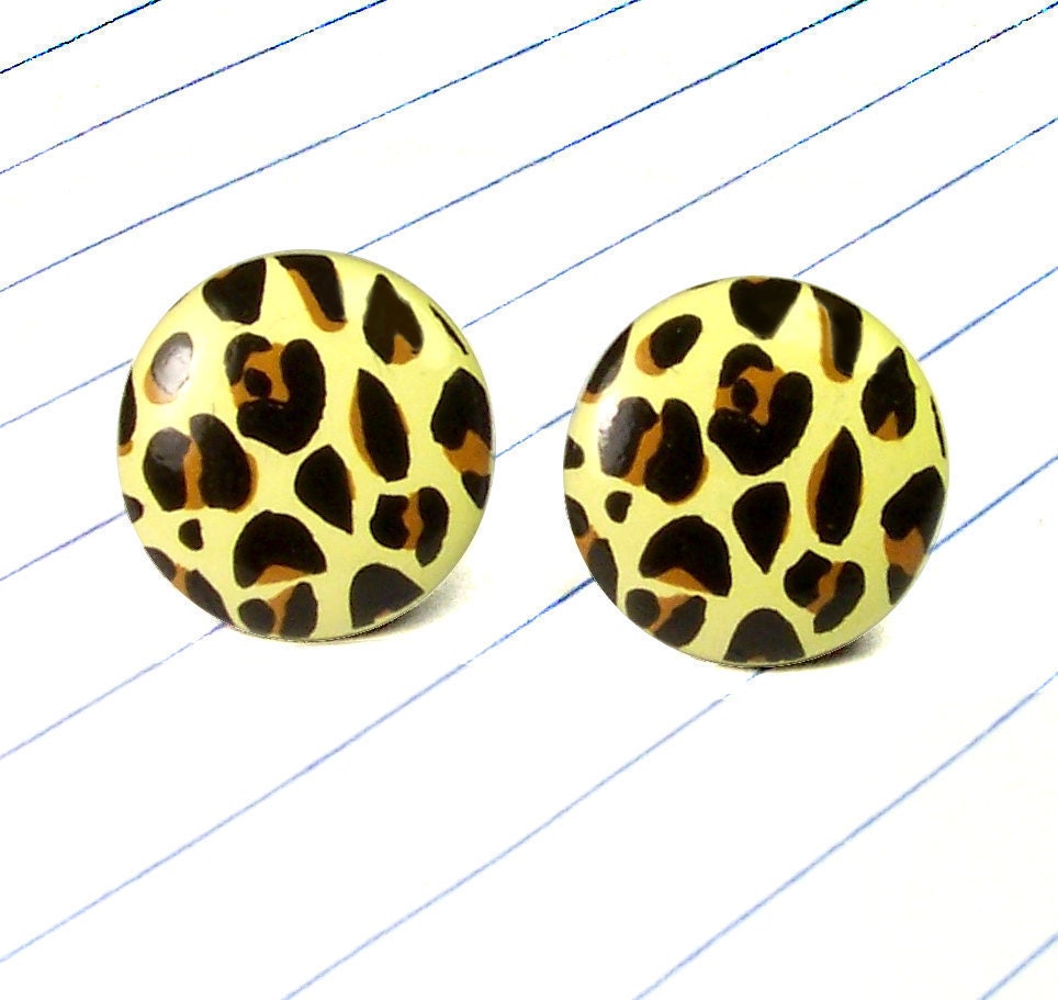 Leopard Earrings on Leopard Print Earrings   Animal Print   Leopard Print Jewelry