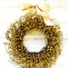 YELLOW LEMON BERRY Wreath-Spring Door Wreath-Easter Wreath-Rustic Home Decor-Scented Ice Lemon Danish- Custom Choose Scent & Ribbon
