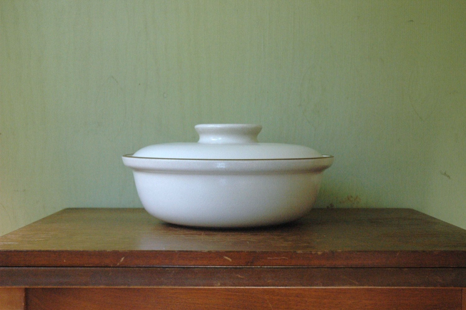 Heath Ceramics Coupe Line Covered Casserole Dish - Mid Century Modern Edith Heath Studio Pottery