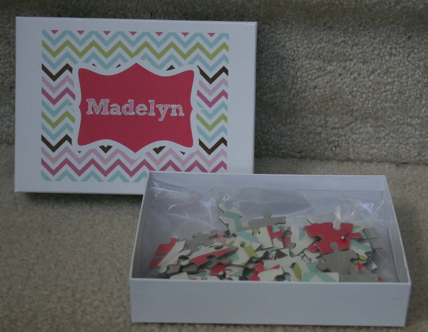 Personalized 5x7 Girls Puzzle (24 designs to choose from)