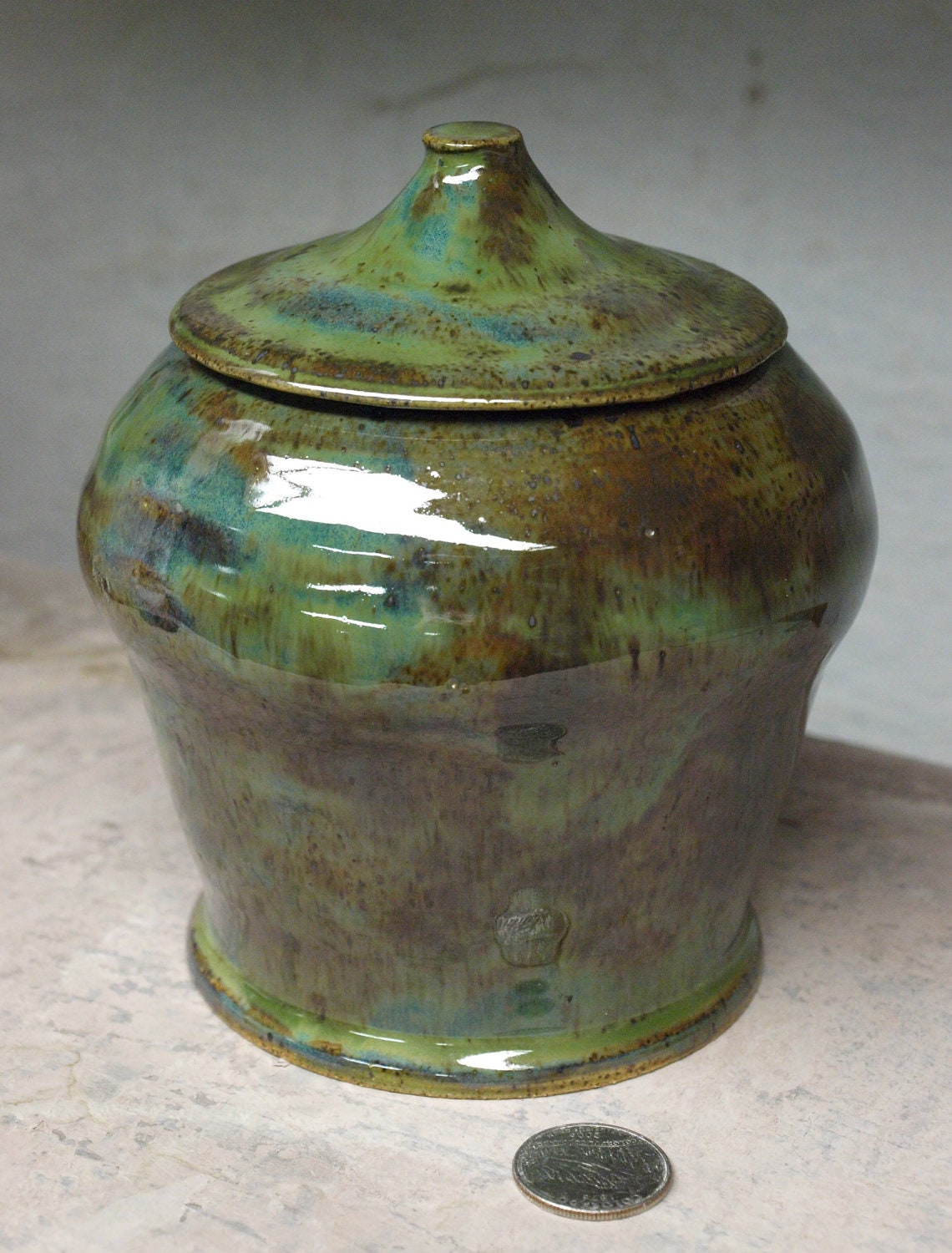 Large Seaweed Jar