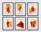 Star Wars Poster Full Set 11x17