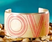 Rustic Cuff Quote Cuff - Love - Q43
