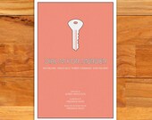 Dial M for Murder alternative film poster - 12" x 18" peach edition (Made to order)