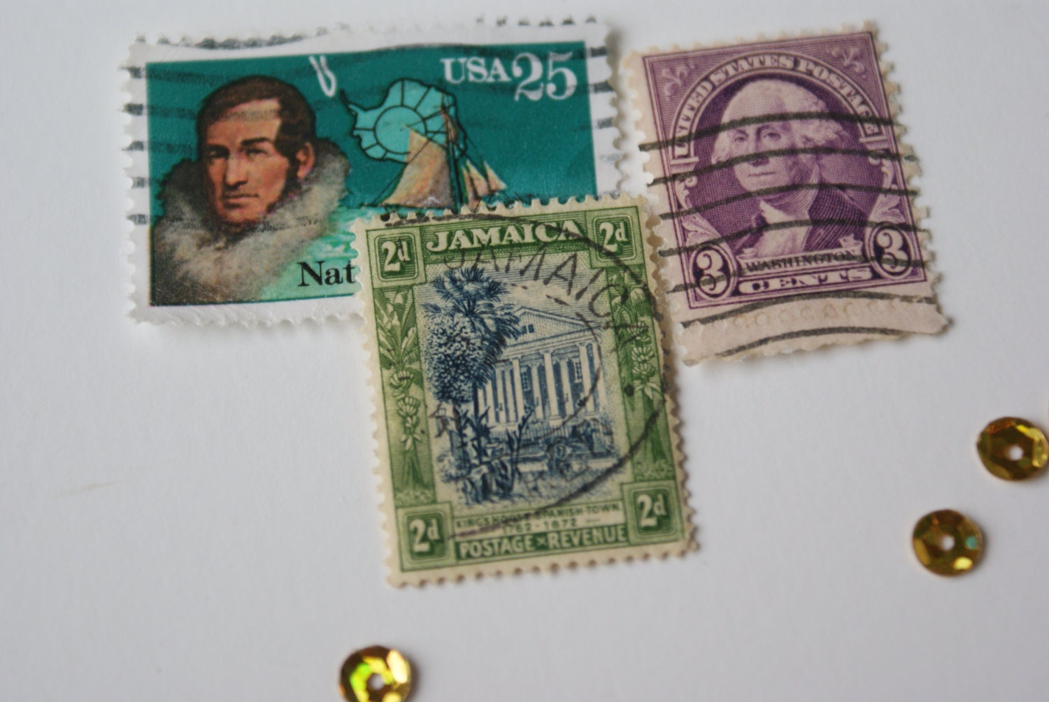 Vintage Stamp Set