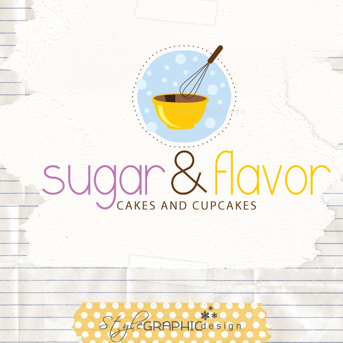 Bakery logo design ooak business logo and watermark