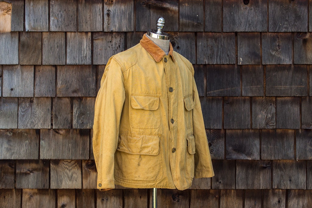 ARCHIVAL Vintage BLUE BILL by Red Head vintage Hunting Jacket Size Large or Medium