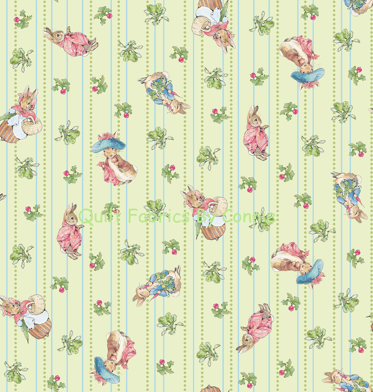 beatrix-potter-garden-tales-fabric-by-quiltfabricsbyconnie-on-etsy