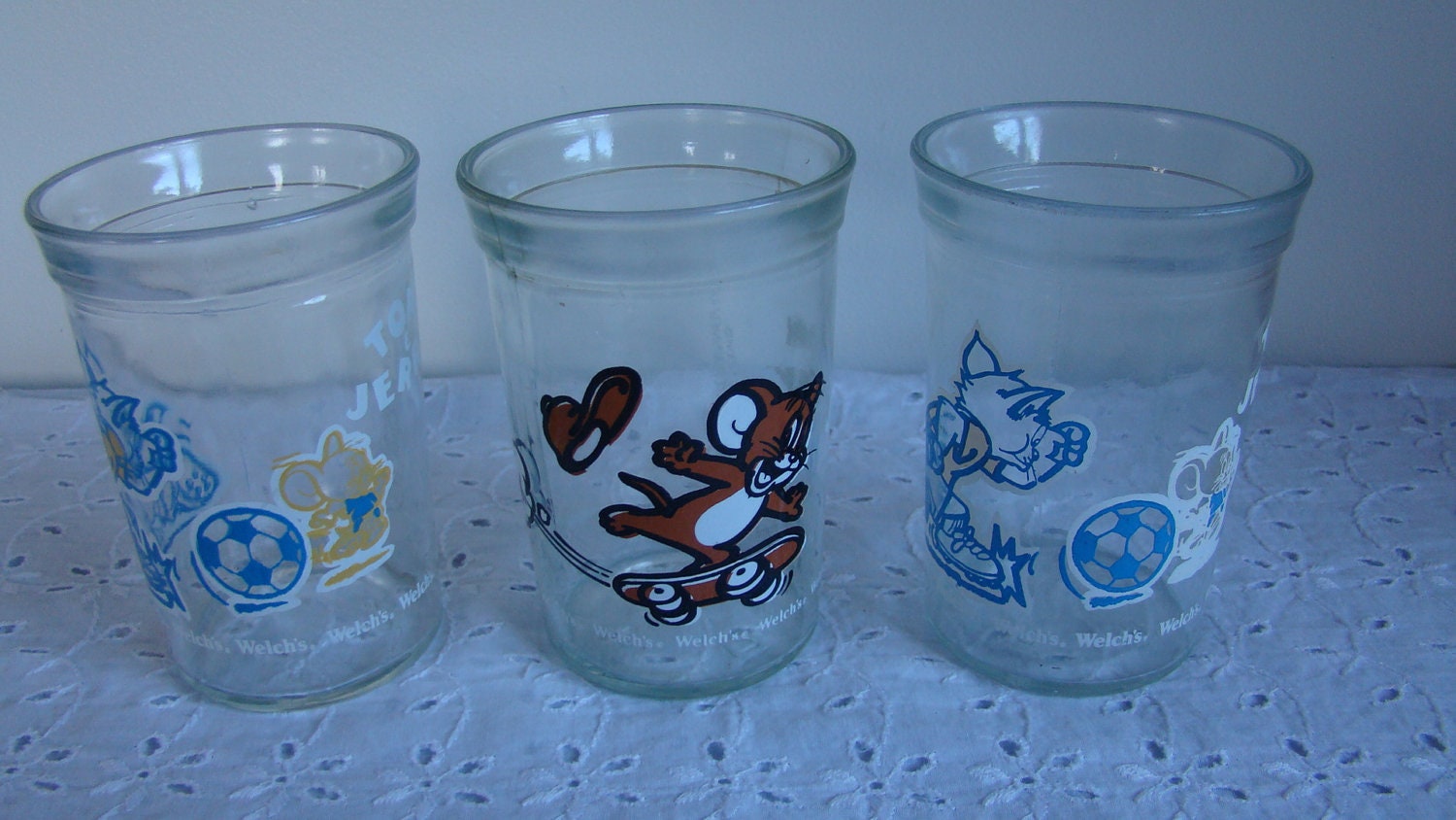 Tom and Jerry Glasses by faintingbee on Etsy