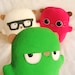 Bambak, green angry bear.