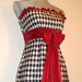 Bama houndstooth Gorgeous Gameday Dress for tailgating Roll Tide style