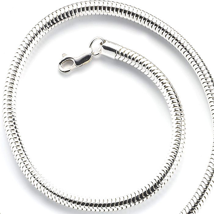 30" 3 MM Seamless Snake Chain