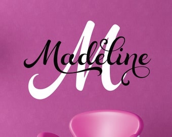 Girls Wall Decal  (Large) -  Nursery  Wall Decal  - baby Nursery Decor