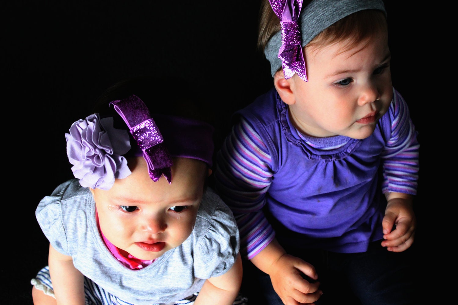 sparkle dot headband