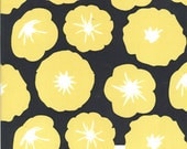 SALE Madrona Road quilt or craft Fabric by Violet Craft for Michael Miller Fabrics Morning Glory in Charcoal Fat Quarter