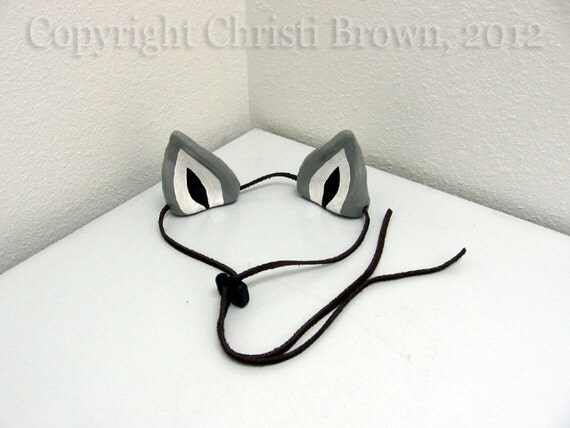 Items similar to Wolf Ears Costume headband for Fantasy Festival or Halloween adjustable ...