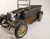 1920s Ford Model t 1/24 scale model car in black