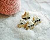 Mini Ice Skate Decorated Sugar Cookies