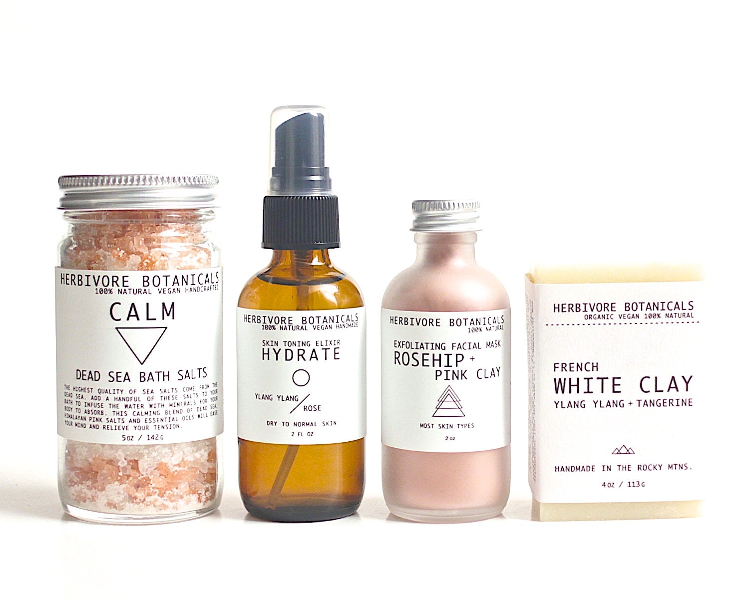 Spa Gift Set. 100% Natural Vegan.