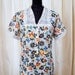 1930's Dress // Bright Floral Feedsack Cotton Day Dress