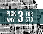 Any 3 Prints for 70 Dollars