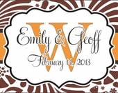 Wedding Stickers 4" x 2" - 100 Printed Welcome Bag Labels Il_170x135