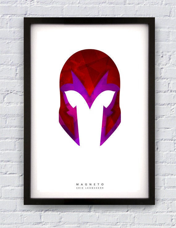 Magneto Inspired Print 11X17"