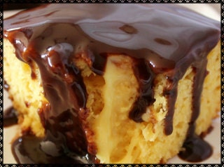 Boston Cream Poke Cake Recipe- - -PDF file Emailed to You