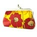 Clutch, makeup bag, Red Poppies