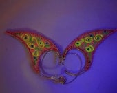 Black Light Faery Ears OOAK