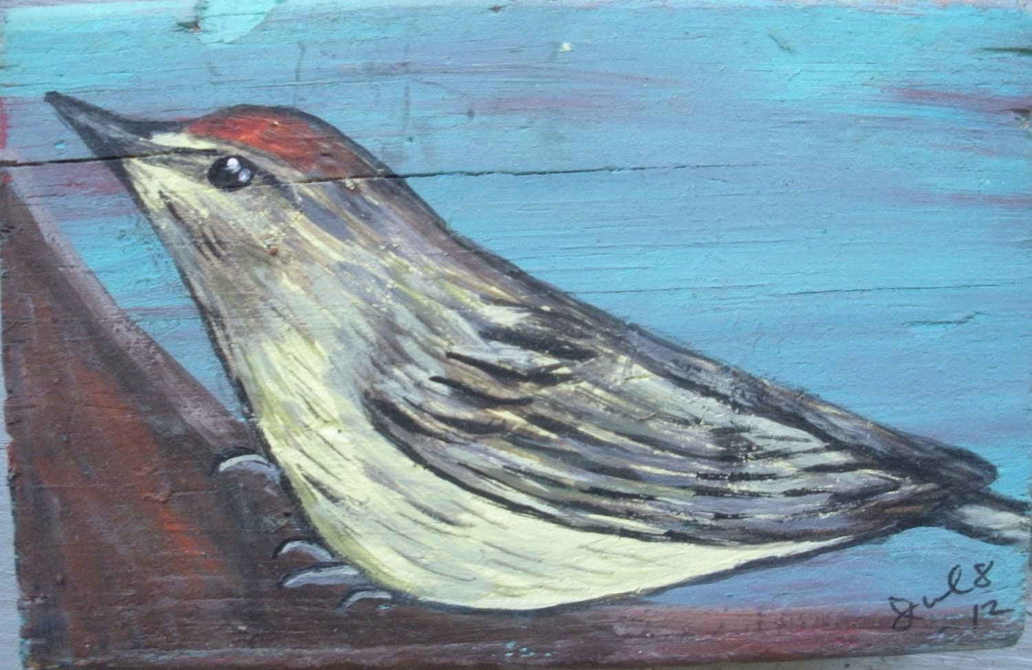 Acrylic Bird Paintings