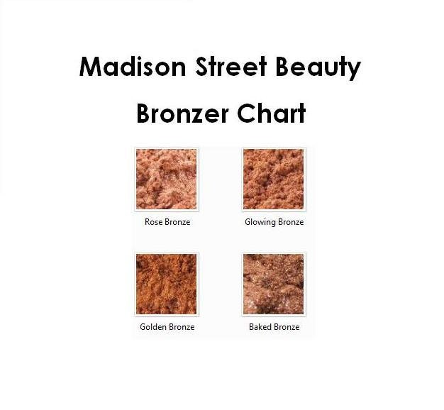 Bronzer Mineral Makeup - Bronzer Sample Set - 1g Mineral Makeup Vegan Bronzer Samples - MadisonStreetBeauty