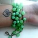 Jaded: Versatile crocheted necklace / bracelet / belt / headband