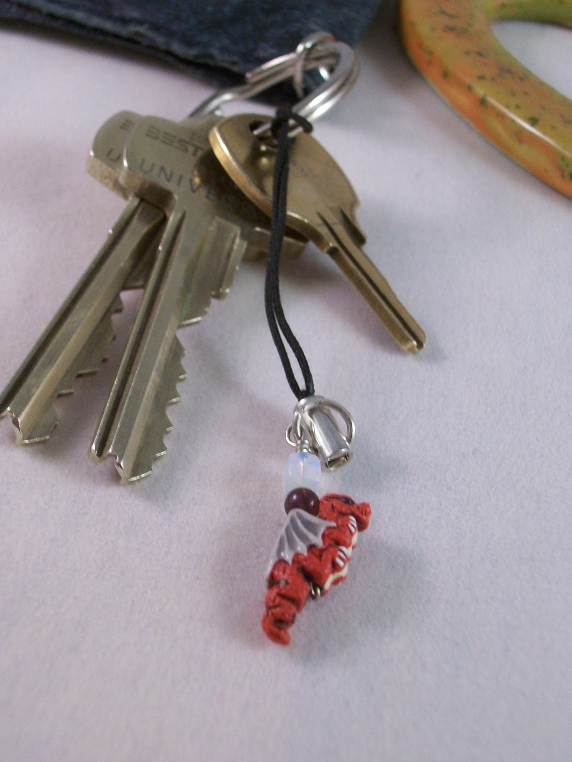 Dragon keychain charm- Fundraiser for medical expenses