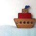 Little Love Boat brooch