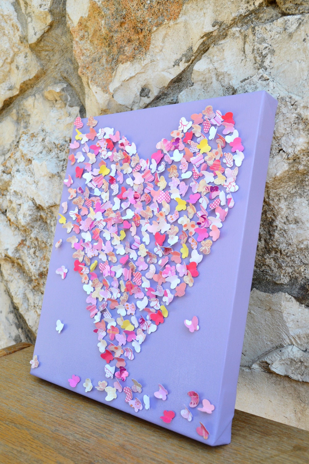 Butterfly Wall Art / 3D Butterfly Art - Choose Your Own Color Scheme / Nursery Decor /Girl's Room / Modern Art for Children - Made to Order